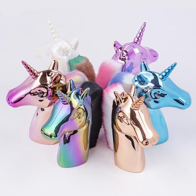 3pcs Nail Dust Brush Fan Makeup Brush Nail Clean Fingernail Striper Nail Art Face Foundation Makeup Unicorn Nail Manicure Powder