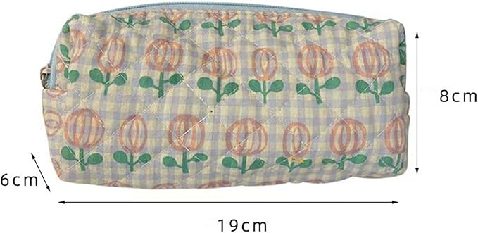 Pencil Case Pen Case Office College School Storage Bag Pouch Holder Box Organizer Makeup Pouch Cosmetic Bag Aesthetic Cute Pencil Case for Girls Boys Kids (K)
