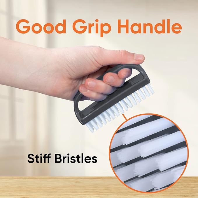 Nail Brush for Cleaning Fingernails, Nail Scrubber Brush, Toe Foot Hands Fingernail Brush Cleaner- Small Scrub Brush- All-Purpose Stiff Cleaning Brush for Home, Kitchen, Work, 6 pack - Superio