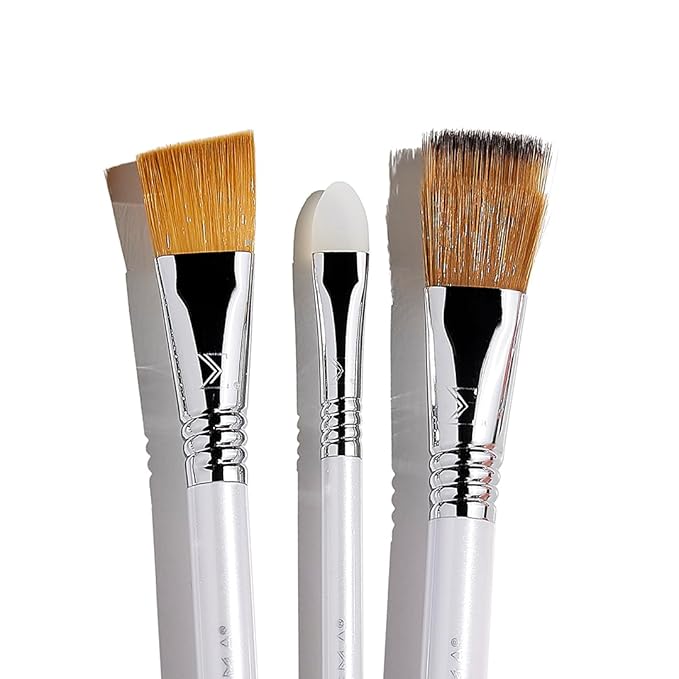 Sigma Beauty Skincare Brush Set – Skincare Brushes for Applying Skincare Products to Face and Skin, Includes 6 Skincare Tools for Masks, Creams, Gels, and Serums (6 Pcs)