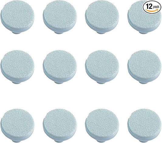 12 Pieces Baby Nail File Pads Nail Trimmer Replacement Pads Electric Baby Nail Grinding Heads for Standard Electric Kid Nail Trimmer Suits to Over 12 Months Newborn Infant Toddler (Blue)