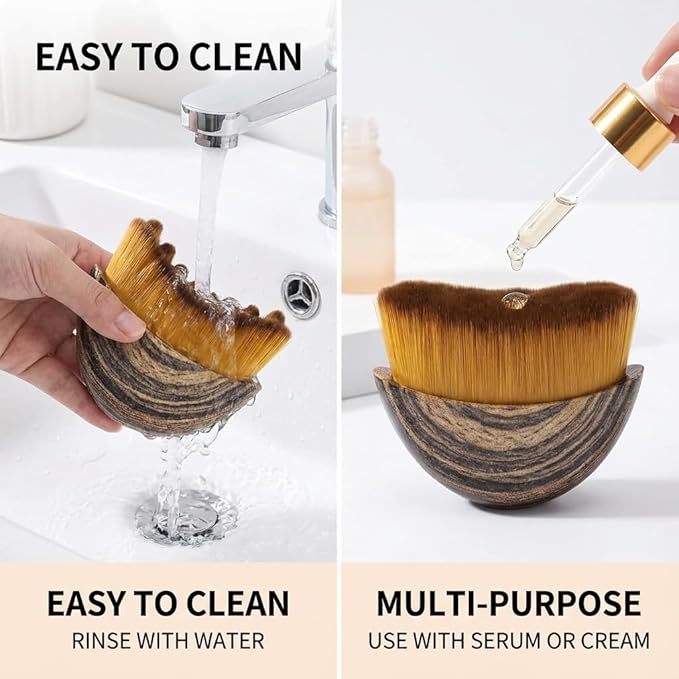2026 New Lymphatic Contour Face Brush,Contour Face Brush,Lymphatic Drainage Massager,Ergonomically Designed,Fit The Skin Precisely,for Chin & Jawline Sculpting (1 Pcs)