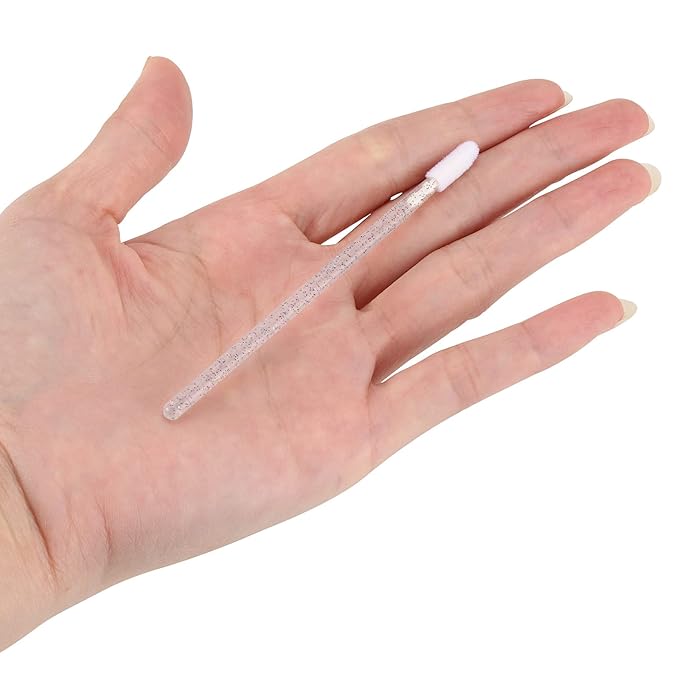 1000 Counts Lip Applicators Disposable Lip Brushes Crystal Lipstick Lip Gloss Wands 5 Colors*1000pcs