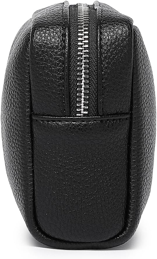 Makeup Bag Large Capacity Women's Classic Black Wash Bag Adjustable Partition Wash Bag Brush and Cosmetic Carrying Bag