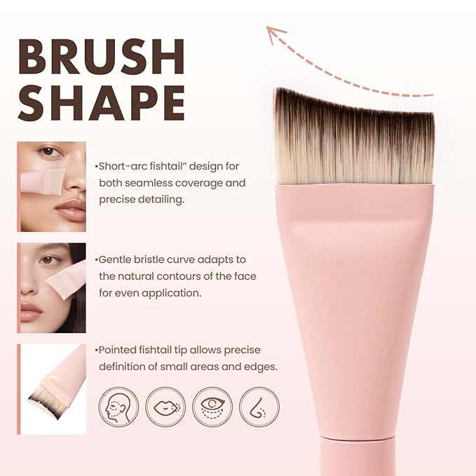 Rose Series Makeup Sponge & Brush Set, 13-Piece Beauty Puffs Kit with Beauty Pouch, High-Density Rubycell & Velour Puffs for Foundation, Concealer, Powder