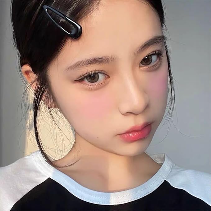 30,60 80 Pack Black 2 Inch Women Metal Snap Hair Clips Accessories No Slip Hair Barrettes Girls Women Hair Accessories (Black-1 60PCS)