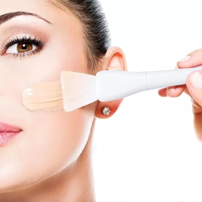 10 Pcs Silicone Face Mask Brush,makeup spatula,mask applicator tool, Applicable to facial mask mud, mud facial mask DIY、 Styling facial mask, body cream and BB cream US246