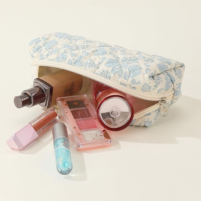 Pencil Case Pen Case Office College School Storage Bag Pouch Holder Box Organizer Makeup Pouch Cosmetic Bag Aesthetic Cute Pencil Case for Girls Boys Kids (I)