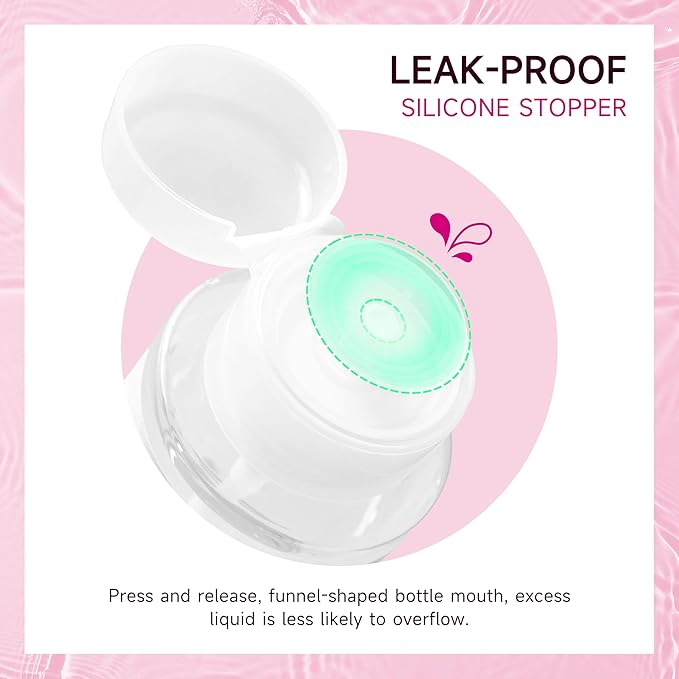 AIJIMEI Nail Polish Remover For Regular Nail Polish Pump Bottle Design 160ml & Nail Cleanser Cleaning The Surface Of Nails Varnish Of Oil FLot Glue On Surface Applicable For Nail Daily Clean