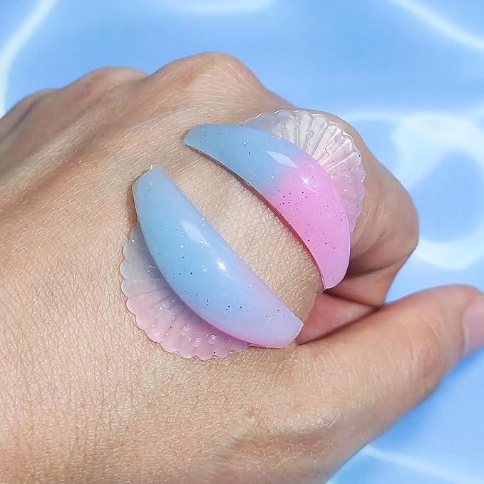 Lash Lift Rods Libeauty New Eyelash Lifting Pad 12pcs Self Adhesive Super Soft Eyelash Lift Shield Cute Shell Pearl Shape Lash Perm Rod DIY Eyelash Curler Tool