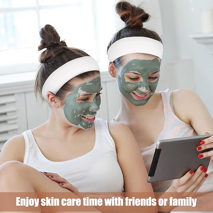 obeoby 150 Pieces Disposable Hairband for Women, Non-woven Fabric Spa Headband for Securing Hair during Facial, Makeup, Travel, Ideal for Beauty Enthusiasts, Makeup Artists, Spa-goers
