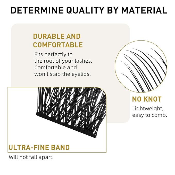 Lash Clusters B02 DIY Eyelash Extensions 72 Clusters Mega Volume C D Curl Individual Lashes Cluster Extensions for DIY at Home (NM-C-8-16MIX)