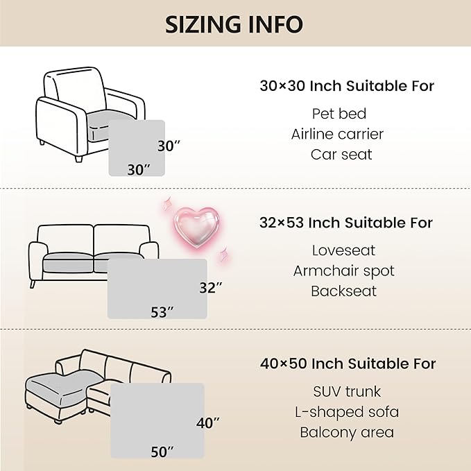 gogobunny 100% Double-Sided Waterproof Dog Bed Cover Pet Blanket Sofa Couch Furniture Protector for Puppy Large Dog Cat, Reversible (32x53 Inch (Pack of 1), Dark Chocolate/Light Chocolate)