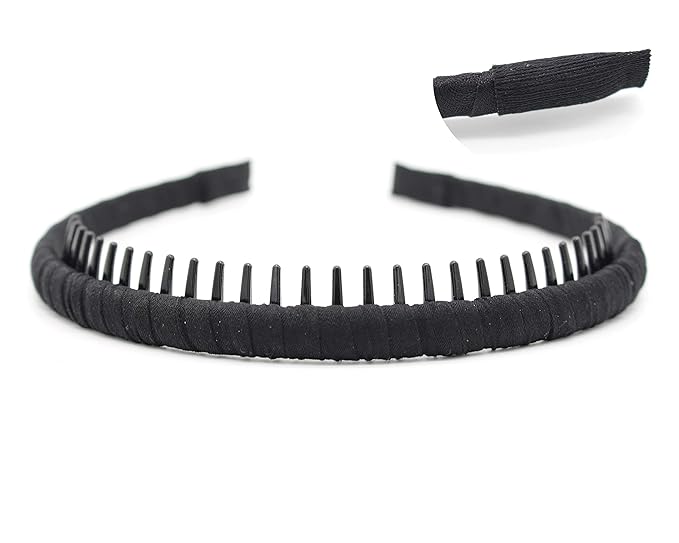 Comfy headbands for women fashion short hair band teeth hair headband comb Hair Hoop Hairbands Non-slip Hair Accessories for Womens/Girl Not easy to break(4 color)
