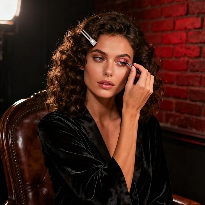 120pcs Double Prong Curl Clips, Metal Hairpins for Hair Styling and Bows, Salon-Grade Hair Clips for Curling (Silver)