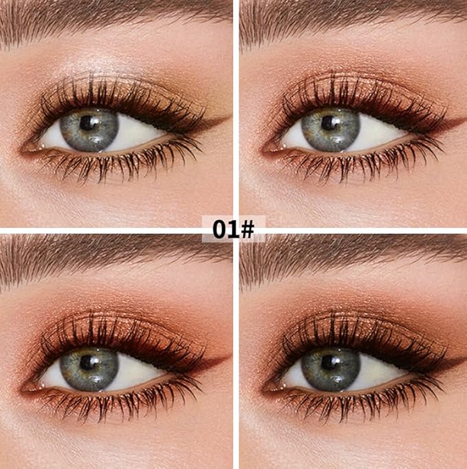 Neutral Nude Brown Matte Eyeshadow Palette – 10 High-Pigment Matte & Shimmer Shades, Waterproof & Smooth Blendable Formula – Long-Lasting Natural Eye Makeup for Daily Wear, Beginners & Mature Women