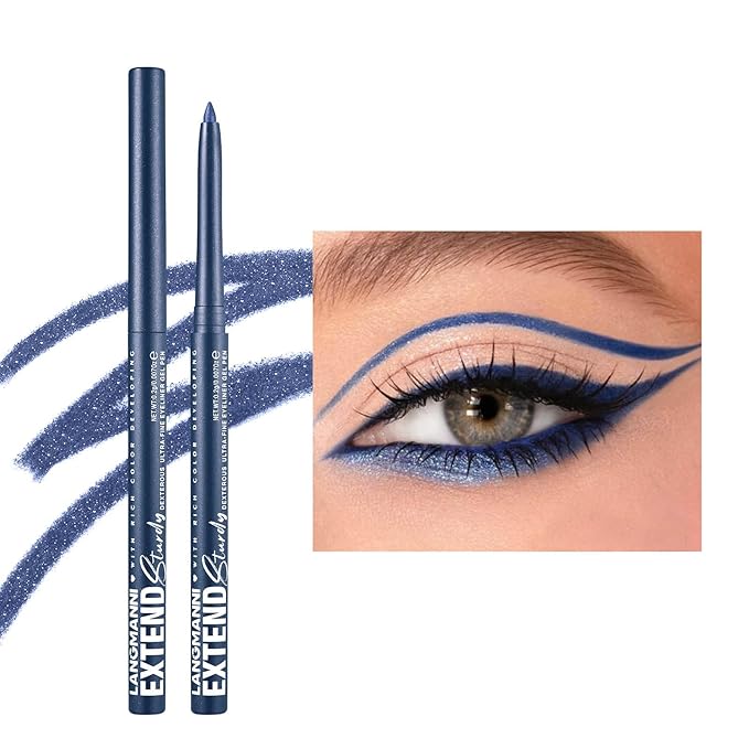 Waterproof Smudge-Proof Cream Eyeliner Set, Quick-Drying Smooth-Glide, 12 Versatile Shades Available, Beginner-Approved, Long-Lasting, Safe for Sensitive Eyes & All Skin Types 8#