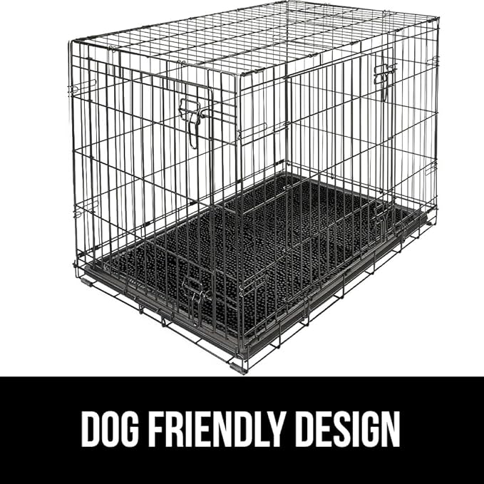 GORILLA GRIP SoakSTOPPER Dog Door Mat, 60x36 Machine Washable Rug Absorbent Doormat Captures Moisture Mud Dirt, Quick Dry Soft Chenille Entryway Rugs Indoor Entrance Mats for Dog Paws, Black