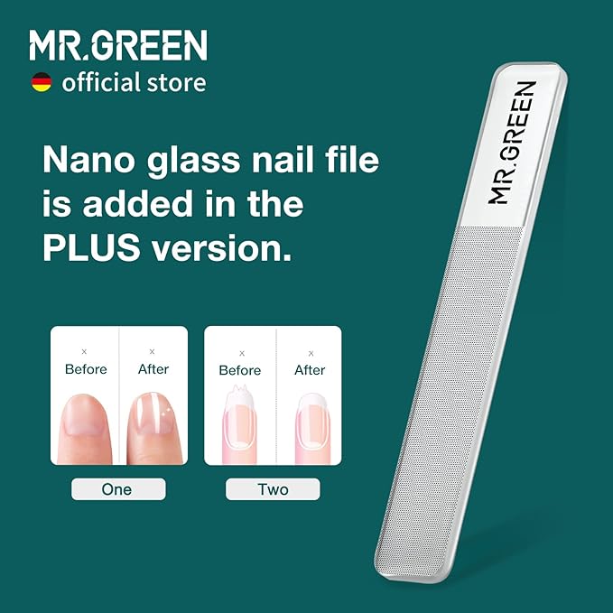 MR.GREEN Nail Clippers Stainless Steel Anti Splash Fingernail Cutter Manicure Tools Bionics Design Pedicure Scissor Nail Trimmer (Nail Clipper (Large))