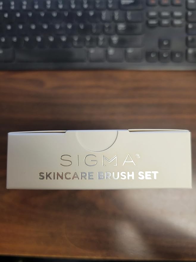 Sigma Beauty Skincare Brush Set – Skincare Brushes for Applying Skincare Products to Face and Skin, Includes 6 Skincare Tools for Masks, Creams, Gels, and Serums (6 Pcs)