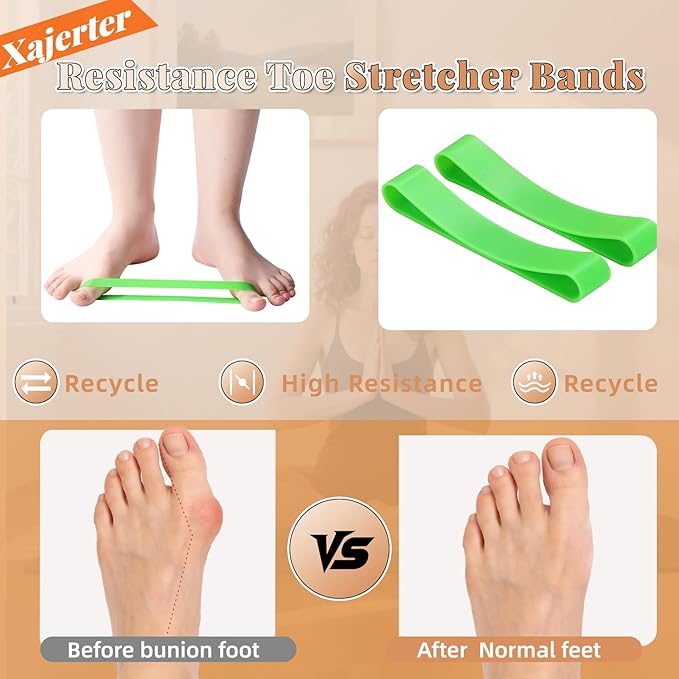 Cork Balance Board 4-in-1 Foot Strengthener, Premium Natural Cork, Plantar Fasciitis Foot Pain Relief, Foot Balance Trainer