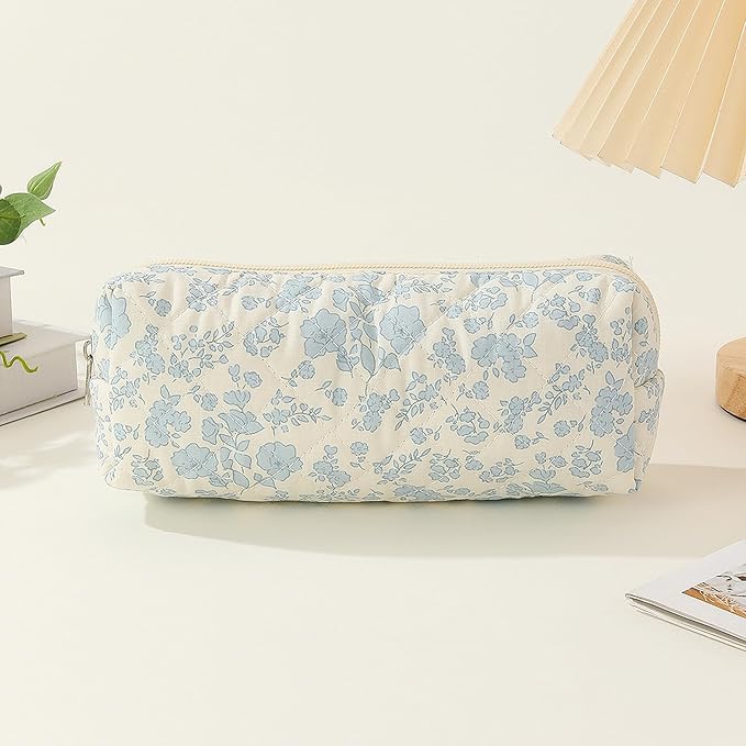 Pencil Case Pen Case Office College School Storage Bag Pouch Holder Box Organizer Makeup Pouch Cosmetic Bag Aesthetic Cute Pencil Case for Girls Boys Kids (S)