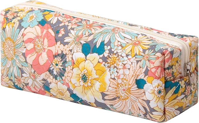 Pencil Case Pen Case Office College School Storage Bag Pouch Holder Box Organizer Makeup Pouch Cosmetic Bag Aesthetic Cute Pencil Case for Girls Boys Kids (H)