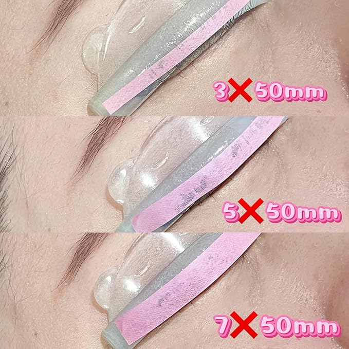 1000P Lash Lift Pink Perm Paper, Reusable Lash Lift Pads Lash Lift Tool, Soft Pads Silicone Perm Ribbon Eyelash Lifting Compensator, Eyelash Tapes Makeup Beauty Tools for Eyelashes Lifting