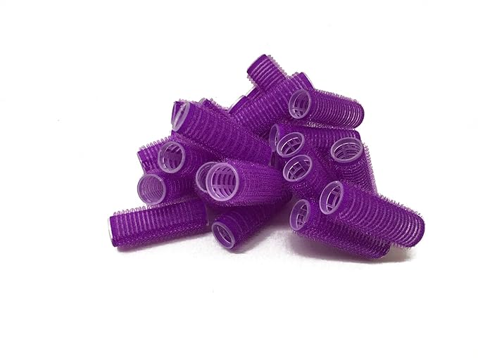 Set of 24 x 20mm (3/4”) Small Self Grip Hair Rollers Pro Salon Hairdressing Curlers – For Short Hair
