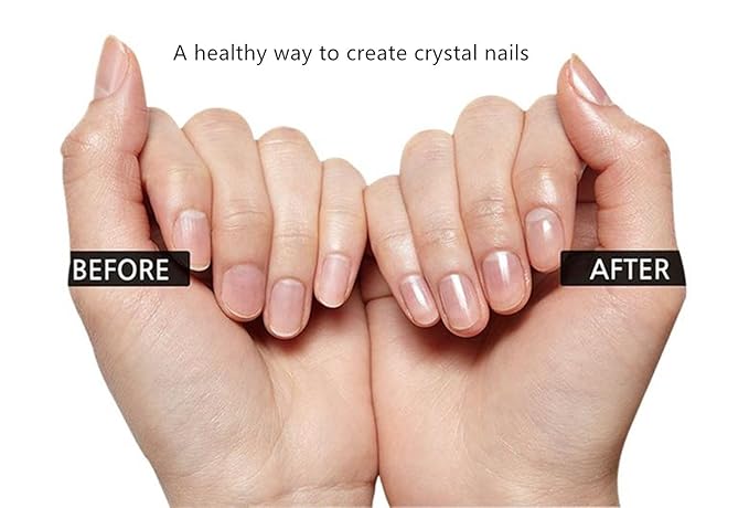 Premium Particular Glass Nail File with Case, Both Sided Filer, Crystal Beauty Nail File, Salon Nail Shine, Top Christmas Stocking Gift Idea for Women, Fruit Green