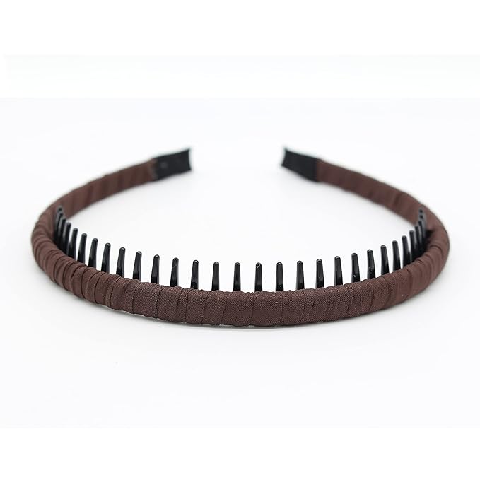 fashion head bands for women tooth comb hair hoop Comfy non slip hair bands(4 Colors)