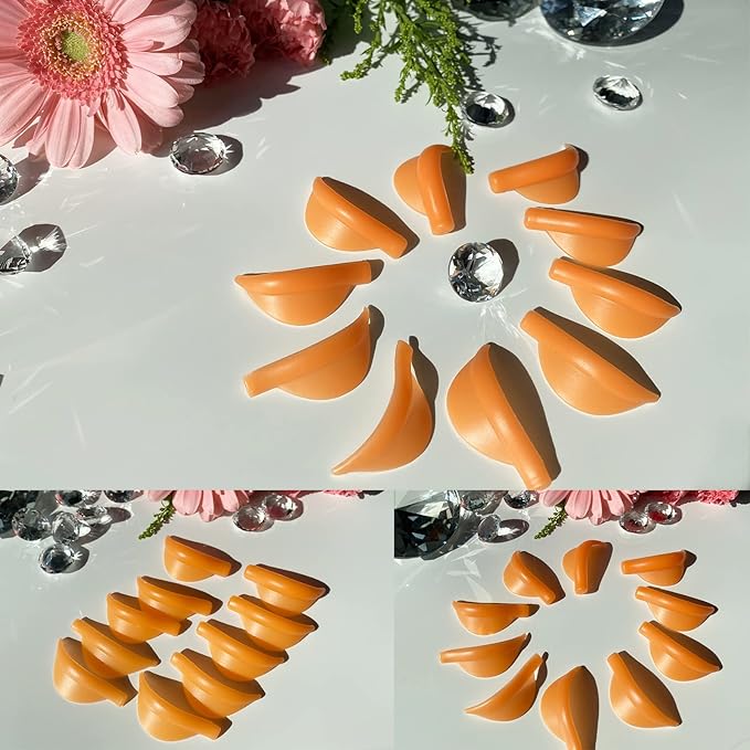 Libeauty Eyelash Lift Shield Lash Perm Pads 10 Pcs Reusable Eyelash Perming Curler Lower Eyelash Pads Lifting Rods