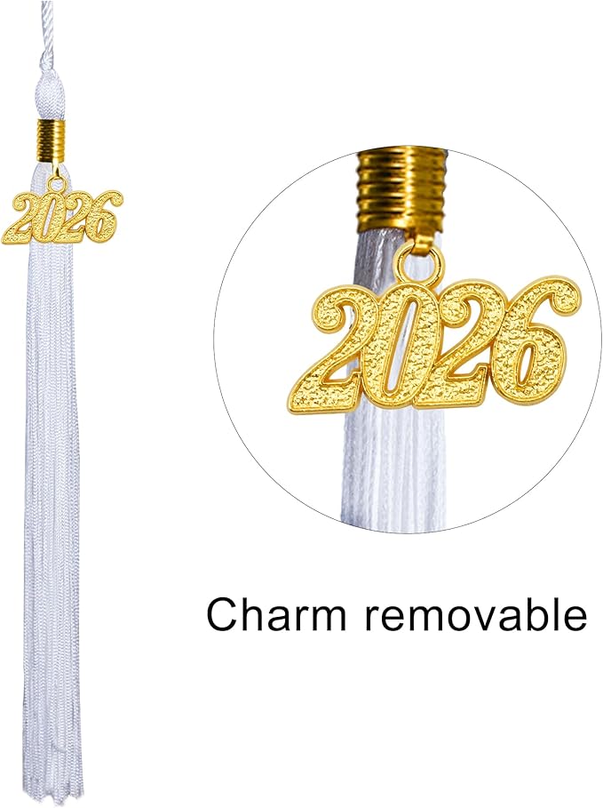 GraduationMall Matte Kindergarten & Preschool Graduation Cap for Kids with 2026 Tassel Black