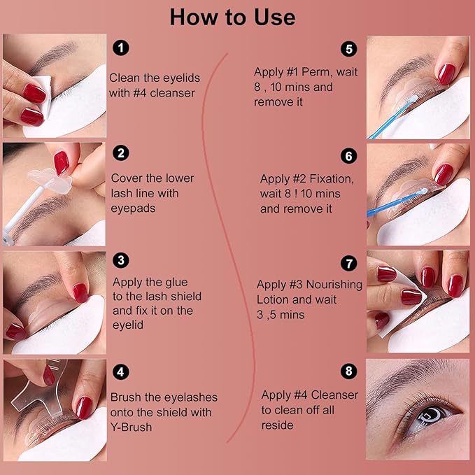 2025 VedoAID New Upgraded EyeLash Lift Kit Eyelash Extension Kit Eyelash Perm Kit, Eyelash Lifting & Eyelash Curling Includes Eye Shields, Pads, Accessories, Easy for Beginner,Achieve Salon-Quality