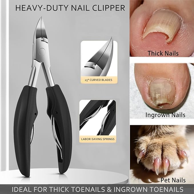 Ingrown Toenail Clipper Nail Cutter Pedicure Knife Thick Nail Clipper Senior Callus Remover Tools Men Women