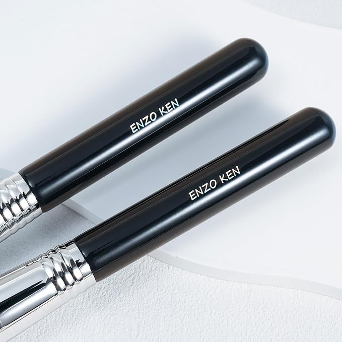 ENZO KEN Powder Brush, Highlighting Brush, Contour Brushes, Face Blending Brush, Fluffy Blush Brush for Cheeks, Nose Highlighter Brush. (908B)