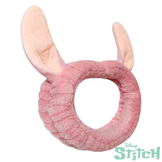 LUV HER Lilo & Stitch Angel Girls Headbands - One Size Fits All, Soft Stretchy Fabric - Angel from Stitch - Fun Fashion Accessory for Girls, Ages 3+
