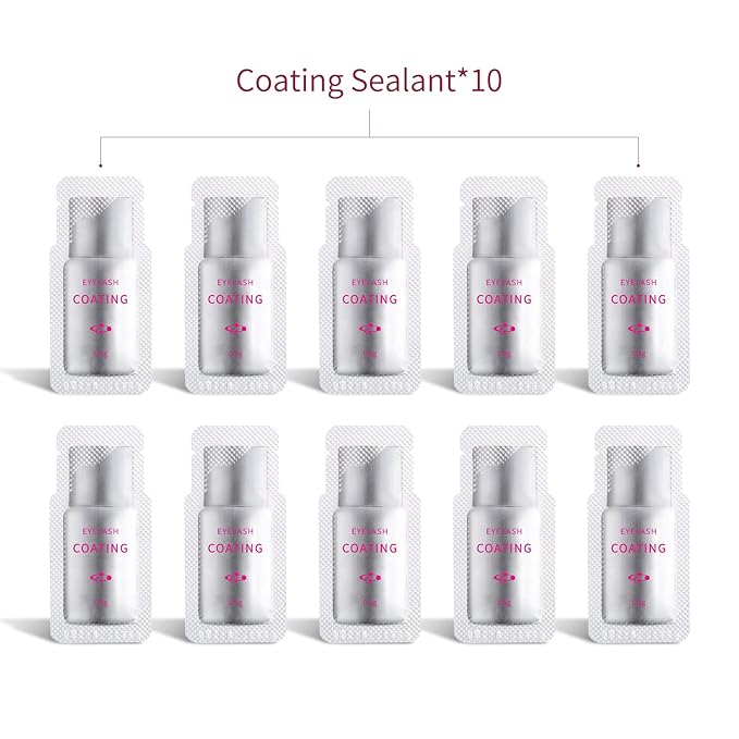 2026 Upgraded Fast Perm Lash Lift Kit Eyelash Perm Kit Eyelash Coating Lotion (Quantity: 10 Packs)