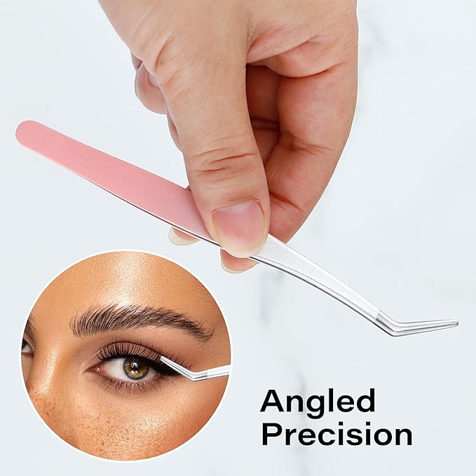 3-in-1 Eyelash Curler Set w/3 Replacement Pads (Soft/Medium/Firm) - Professional Lash Curler for Natural, Fake, Curly or Straight Lashes, Suitable for Professional Salon or Home Use