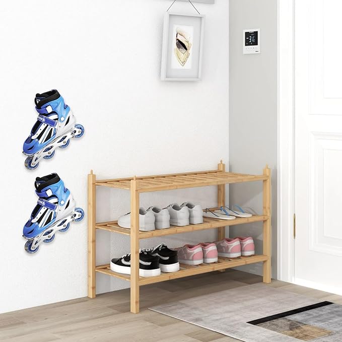 2 Pcs Roller Skate Display Stand, Ice Skate Rack, Wall Mounted Skate Rack, Roller Skate Holder for Ice Skates, Roller Skates Display Holder