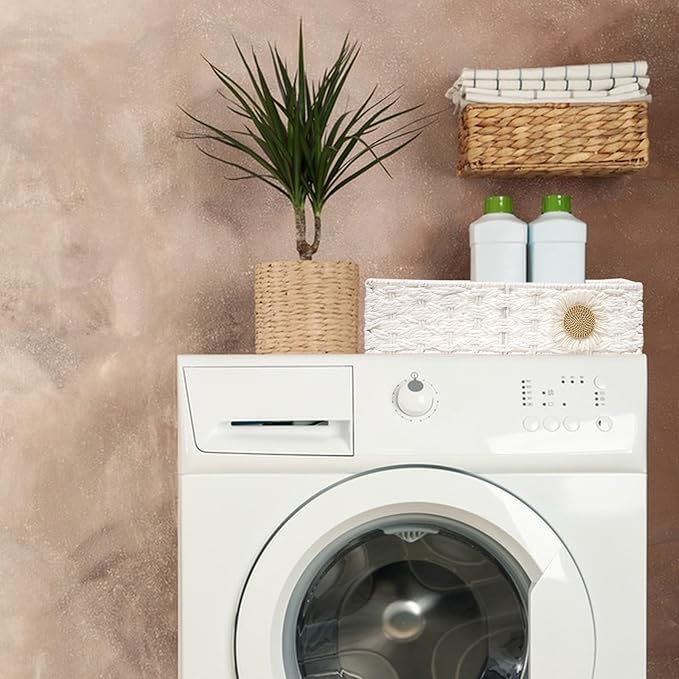 Toilet Paper Basket for Tank Top Bathroom Decor Baskets for Organizing Bathroom Tray for Counter Storage Basket for Bathroom Organizer-White