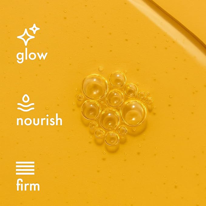 Admire My Skin Vitamin C Gua Sha Oil for Face - Organic Facial Oil for Glowing Skin with + Argan & Rosehip Oils - For a Dewy, Youthful Glow 1oz