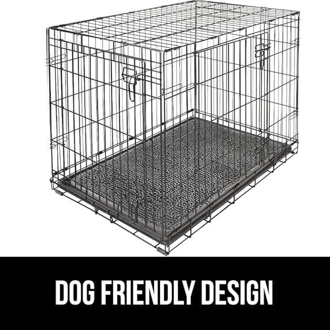 GORILLA GRIP SoakSTOPPER Dog Door Mat, 48x30 Machine Washable Rug Absorbent Doormat Captures Moisture Mud Dirt, Quick Dry Soft Chenille Entryway Rugs Indoor Entrance Mats for Dog Paws, Grey