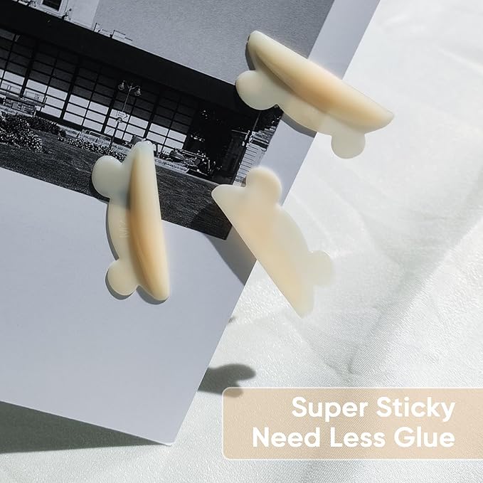 Libeauty Lash Lift Pads Cartoon Mouse Reusable Silicon Eyelash Lift Shield Lash Perm Rod Lash Lifting Shield DIY Use at Home or Salon Lash Perming Tool