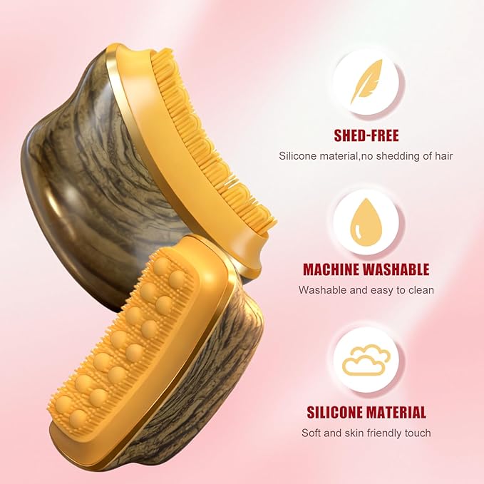 AAJP New Lymphatic Contour Face Brush,Lymphatic Drainage Massager for Face for Jawline, Chin & Facial Sculpting Designed to Fit Precisely and Relieve Fatigue- Anti-Puffiness, Detox & Lift, Absorption