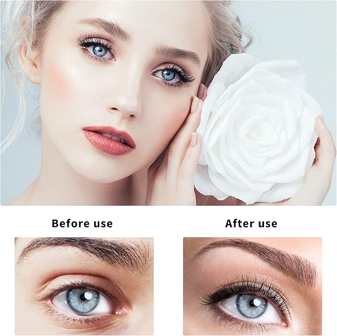 Heated Eyelash Curler - Heated Lash Curler Electric Eyelash Curler 3 Temp Settings for Makeup Tools for Achieving A Natural Curl and Long Lasting Eyelashes, Designed for Women, White