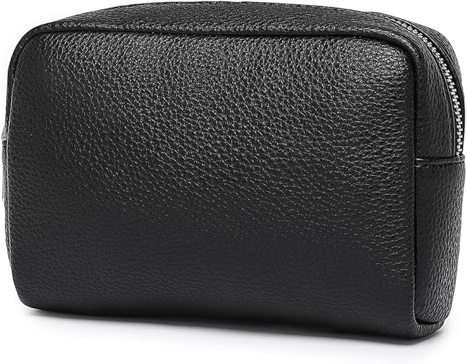 Makeup Bag Large Capacity Women's Classic Black Wash Bag Adjustable Partition Wash Bag Brush and Cosmetic Carrying Bag