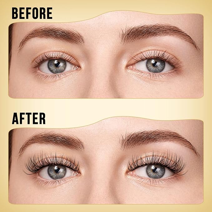 QUEWEL Lash Clusters 320Pcs Cluster Lashes 10D C Curl Lash Cluster Eyelash Extensions Mix9-16mm Individual Eyelashes Clusters Wispy Lash Clusters Thin Band Soft to Use at Home(10D C Mix9-16)