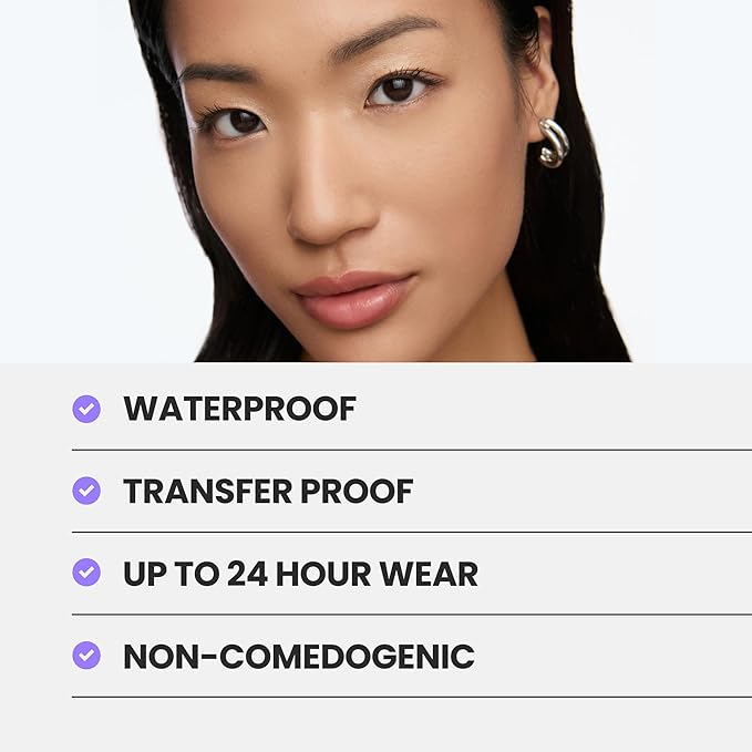 Wonderskin Hyper Bond All-Day Stay Serum Foundation – Waterproof, Transfer-Proof, 24HR Longwear Face Makeup with Niacinamide & Hyaluronic Acid – Lightweight, Natural Finish (Nova)