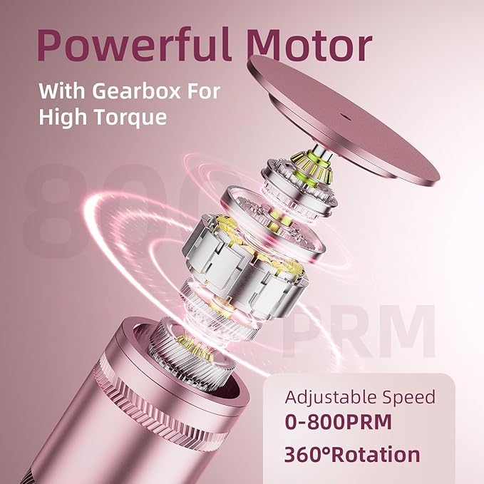 Electric Foot Callus Remover: Feet File Callus Remover with 60pcs Sandpaper Discs - Dead Hard Skin Foot Scrubber for Women -3 Adjustable Speed Pedicure Tools for Feet - Christmas Gift